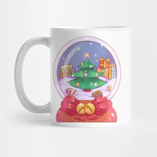 Christmas snow globe Mug